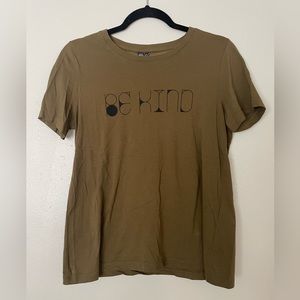 Böhme Olive Green Be Kind Tee